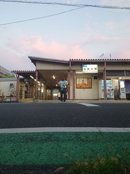 選挙三日目は北信太駅で駅立ちからスタート！